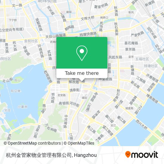 杭州金管家物业管理有限公司 map