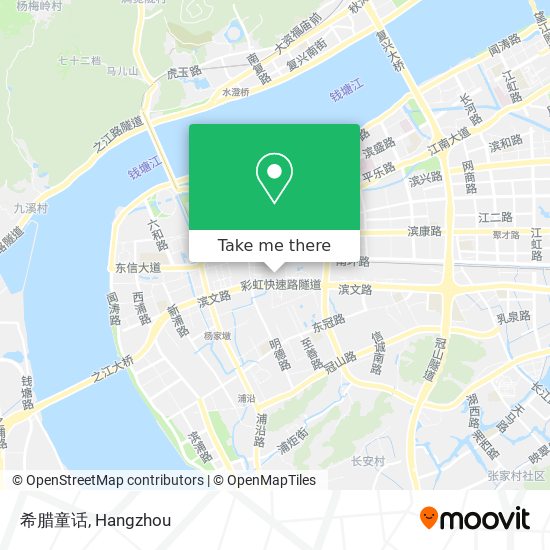 希腊童话 map