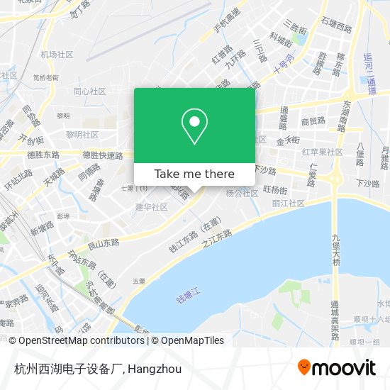 杭州西湖电子设备厂 map