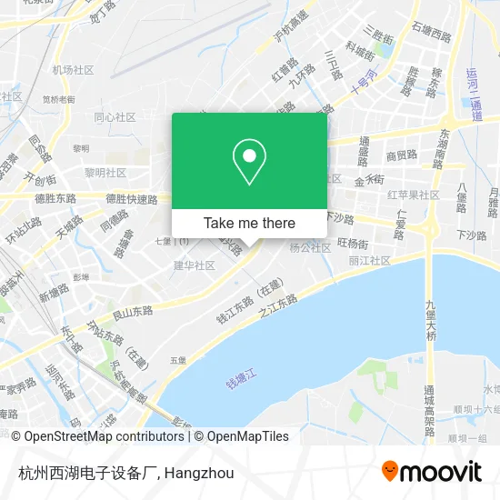 杭州西湖电子设备厂 map
