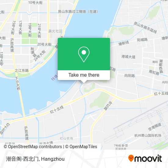 潮音阁-西北门 map