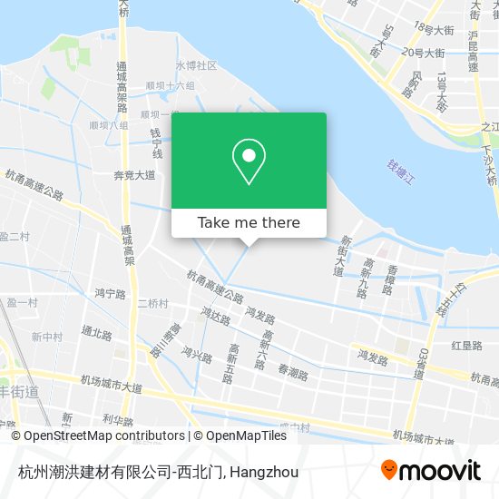 杭州潮洪建材有限公司-西北门 map