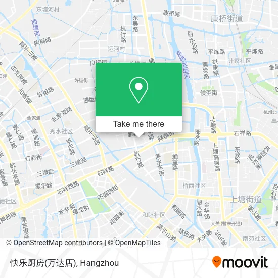 快乐厨房(万达店) map