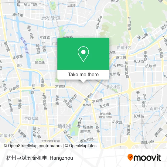 杭州巨斌五金机电 map