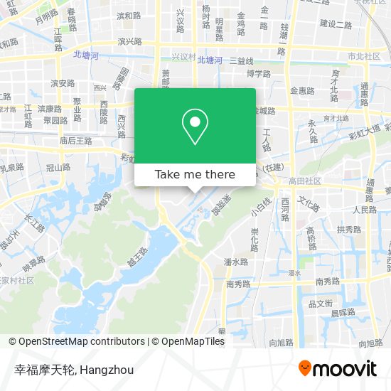 幸福摩天轮 map