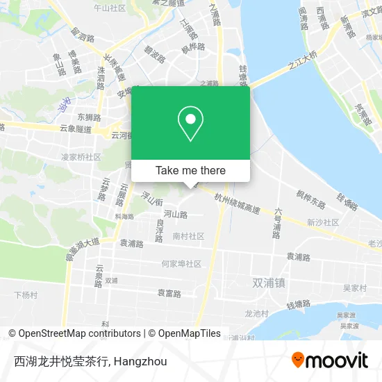 西湖龙井悦莹茶行 map