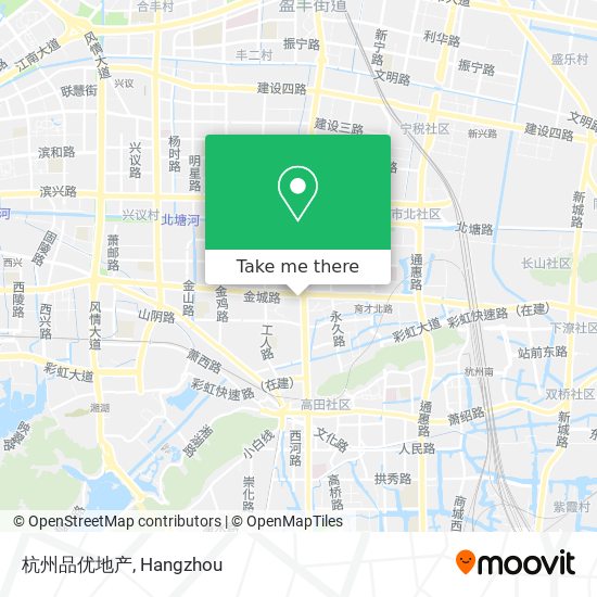 杭州品优地产 map