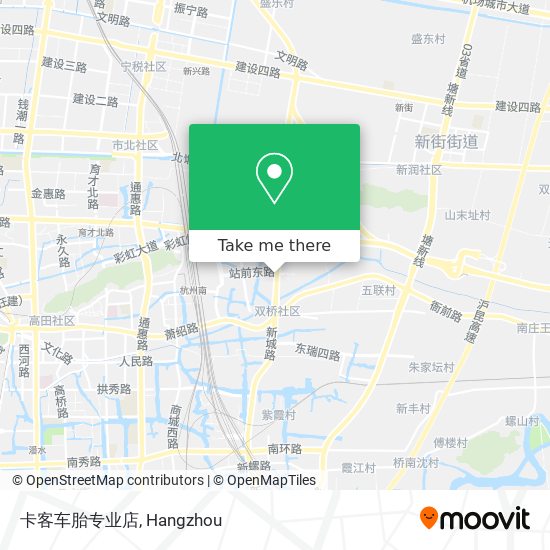 卡客车胎专业店 map