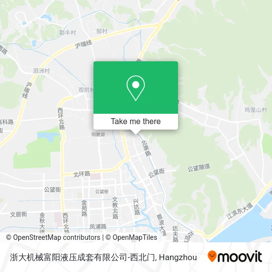 浙大机械富阳液压成套有限公司-西北门 map