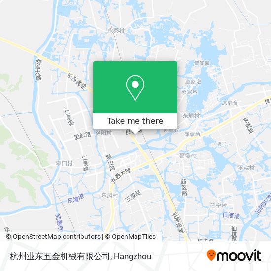 杭州业东五金机械有限公司 map