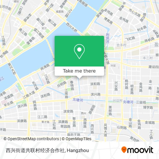 西兴街道共联村经济合作社 map