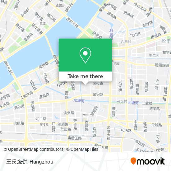 王氏烧饼 map