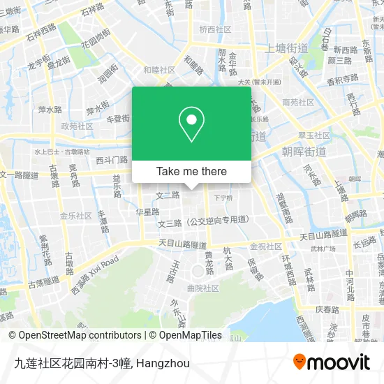 九莲社区花园南村-3幢 map