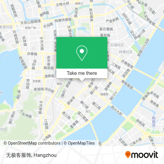 无极客服饰 map