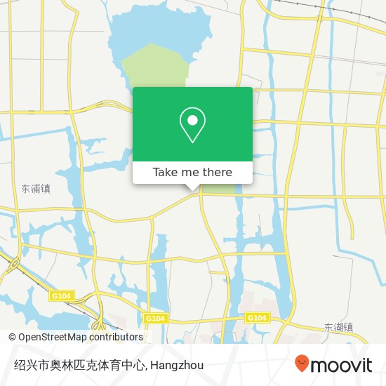 绍兴市奥林匹克体育中心 map