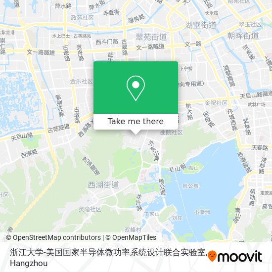 浙江大学-美国国家半导体微功率系统设计联合实验室 map