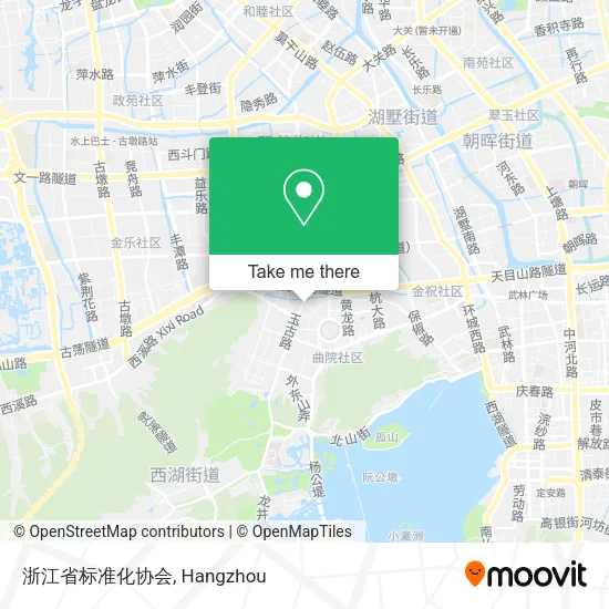 浙江省标准化协会 map