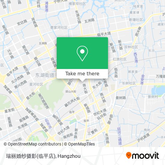 瑞丽婚纱摄影(临平店) map