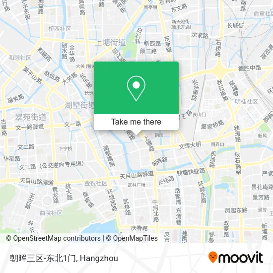 朝晖三区-东北1门 map