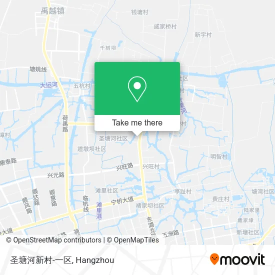 圣塘河新村-一区 map