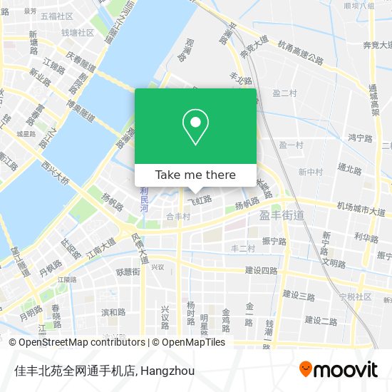 佳丰北苑全网通手机店 map