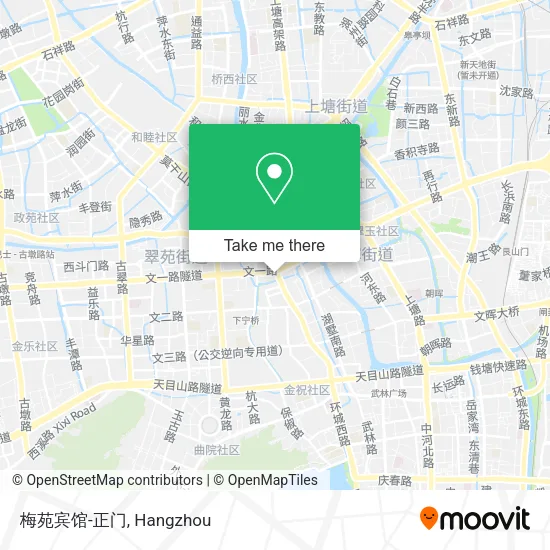 梅苑宾馆-正门 map