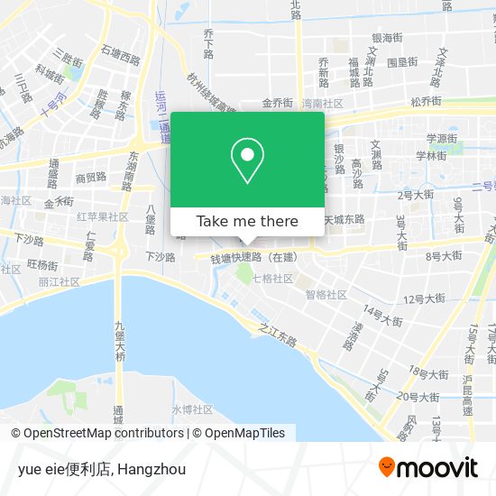 yue eie便利店 map