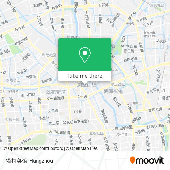 衢柯菜馆 map