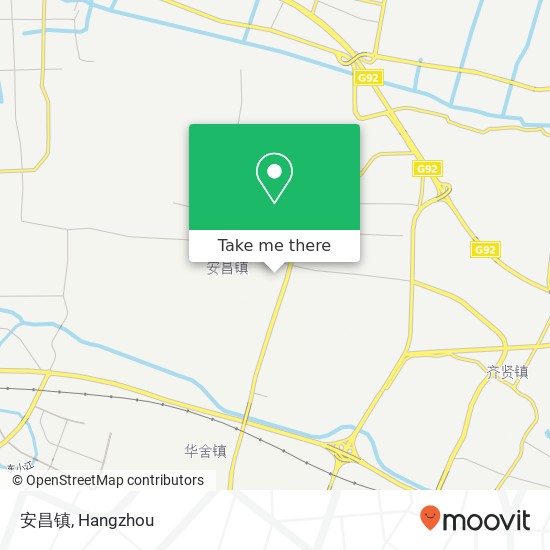 安昌镇 map