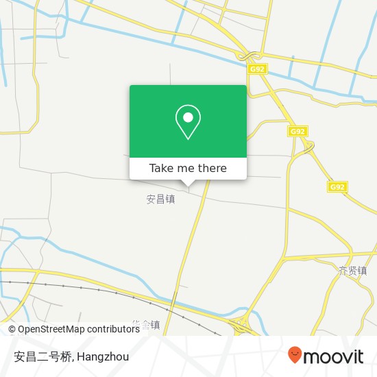 安昌二号桥 map