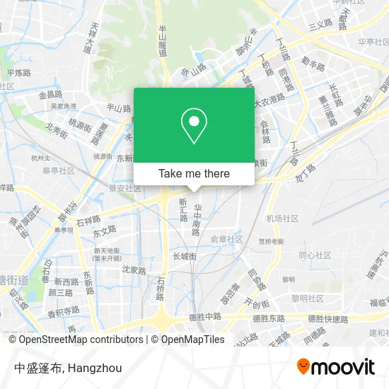 中盛篷布 map