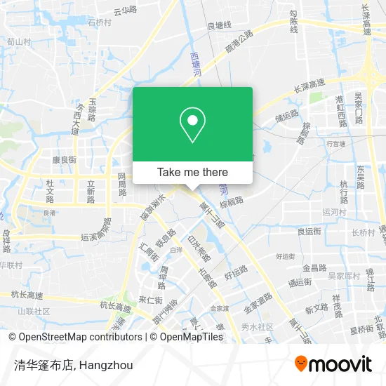 清华篷布店 map