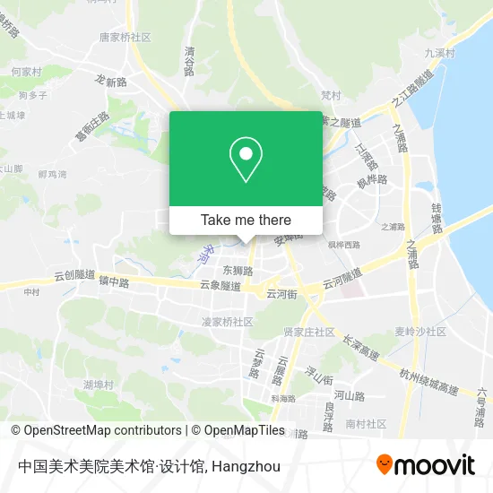 中国美术美院美术馆·设计馆 map