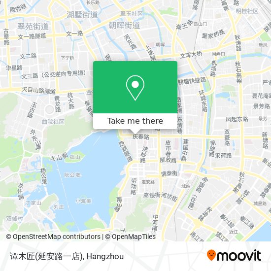 谭木匠(延安路一店) map