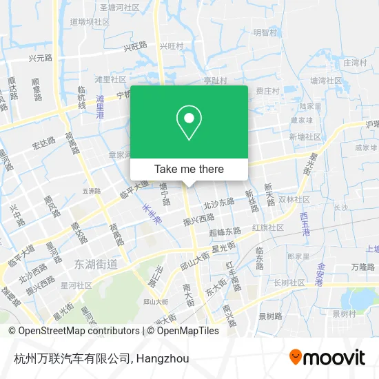 杭州万联汽车有限公司 map