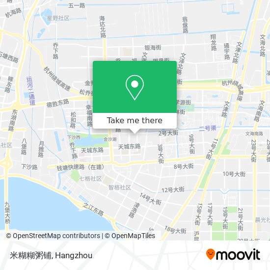 米糊糊粥铺 map