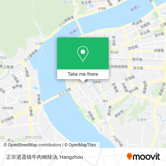 正宗逍遥镇牛肉糊辣汤 map