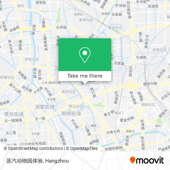 蒸汽动物园体验 map