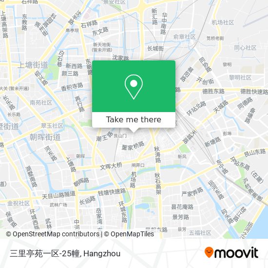 三里亭苑一区-25幢 map