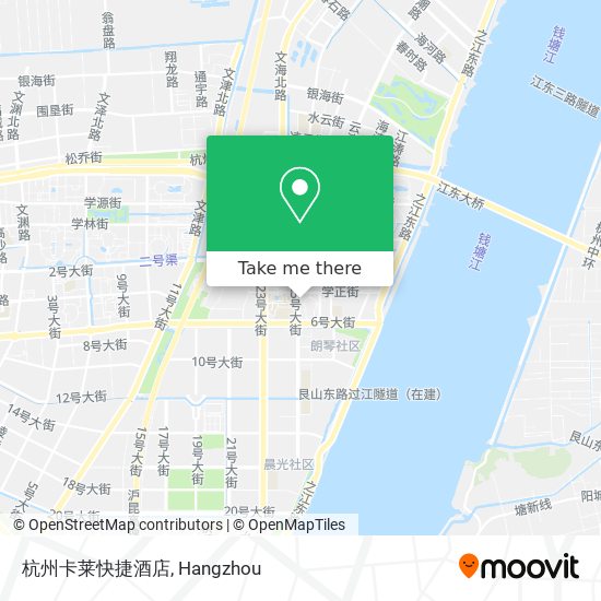 杭州卡莱快捷酒店 map