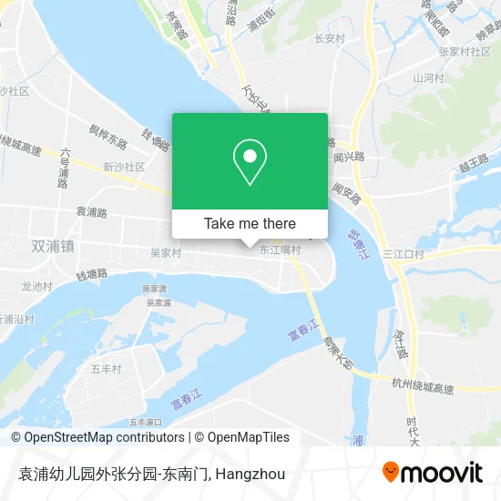 袁浦幼儿园外张分园-东南门 map