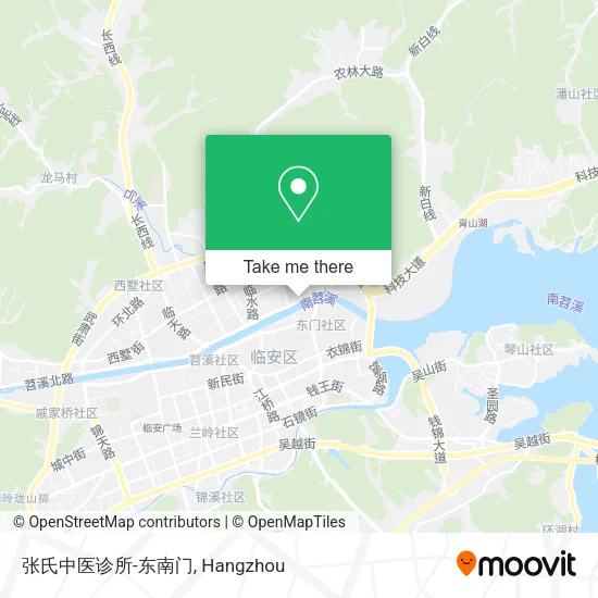 张氏中医诊所-东南门 map