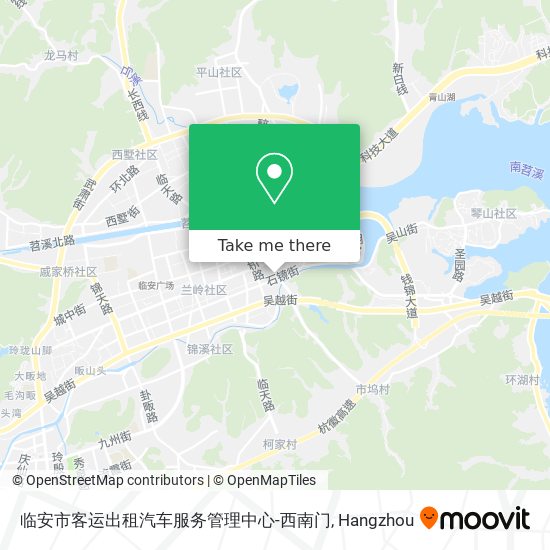 临安市客运出租汽车服务管理中心-西南门 map