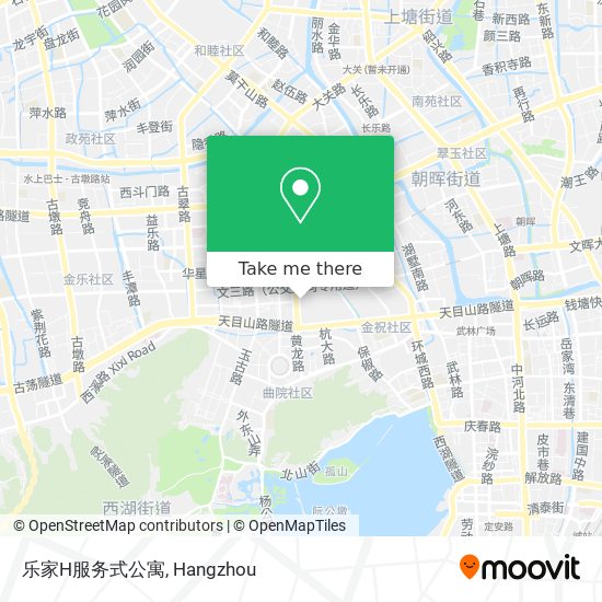 乐家H服务式公寓 map