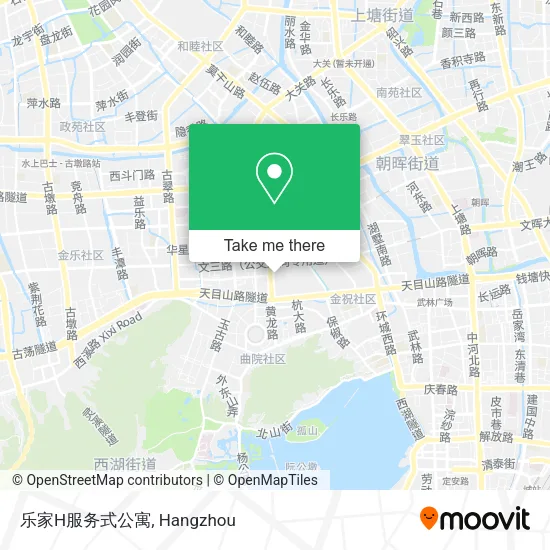 乐家H服务式公寓 map