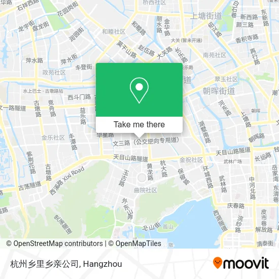 杭州乡里乡亲公司 map