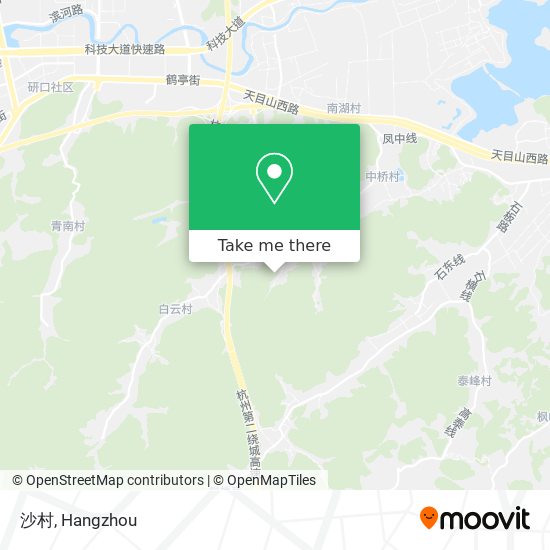 沙村 map
