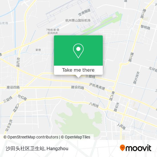 沙田头社区卫生站 map