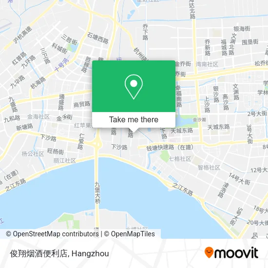 俊翔烟酒便利店 map