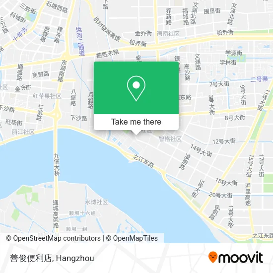 善俊便利店 map